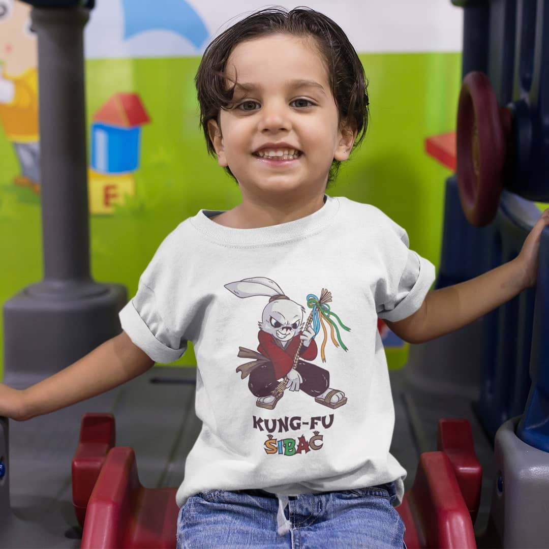 KUNG-FU šibač tričko